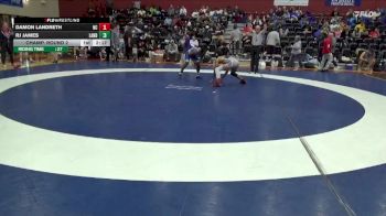 125 lbs Champ. Round 2 - Damon Landreth, Newberry College vs Rj James, Lander