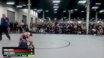 80 lbs Round 8 (10 Team) - Nixen Thiele, So Cal Hammers vs Gino Hayes, Brawler Elite