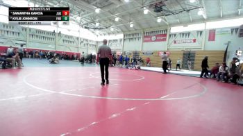 170 lbs Cons. Round 5 - Samantha Garcia, James Logan High School vs Kylie Johnson, Freedom