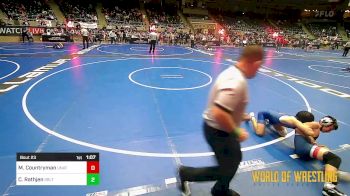 96 lbs Round Of 16 - Maxwell Countryman, Unattached vs Calvin Rathjen, Sebolt Wrestling Academy