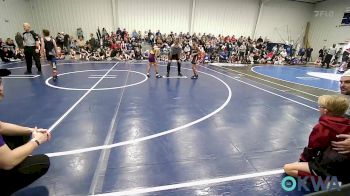 73 lbs Consi Of 4 - Kaydin McDonald, Owasso Takedown Club vs Cale Winans, Vian Wrestling Club