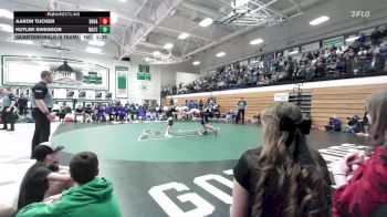 138 lbs Quarterfinals (8 Team) - Kutler Swenson, Watertown vs Aaron Tucker, Brandon Valley