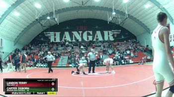 175 lbs Placement (16 Team) - Landon Terry, Tell City vs Carter Ogborn, Rensselaer Central