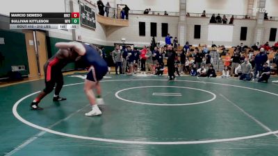 215 lbs Consi Of 16 #2 - Marcio Semedo, Brockton vs Sullivan Kittleson, Walpole