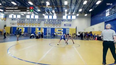 150 Blue Champ. Round 1 - Matthew Padgett, Miami Palmetto vs Jonathan Hipp, Fletcher Senior