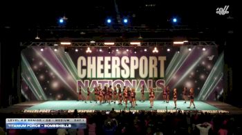 Titanium Force - Bombshells [2026 L4.2 Senior - D2 - Medium Day 1] 2026 CHEERSPORT National All Star Cheerleading Championship