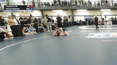107 lbs Final - Charlie Wylie, Port Jervis vs Jaclyn Bouzakis, Wyoming Sem