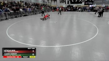 157 lbs Cons. Round 2 - Atticus Dick, MWC Wrestling Academy vs Caden Harvey, Lincoln-Way Wrestling Club