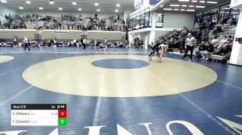 125 lbs Quarterfinal - Vinny Kilkeary, Ohio State vs Travis Clawson, Clarion