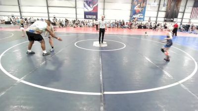 56 lbs Rr Rnd 2 - Hunter Vermeulen, Grit Mat Club Blue vs Easton Doolen, Grain House Grapplers