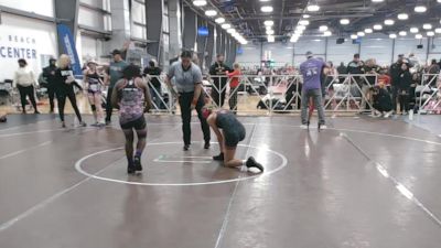 122 lbs Round 3 (12pm Friday) - Grayson Richburg, Misfits vs Eliza Mitchell, Lady Rangers