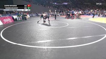 2A/1A Boys 144 Cons. Semi - Mannie Mulrony, Adrian Boys vs Jasper Rutledge, Culver Boys