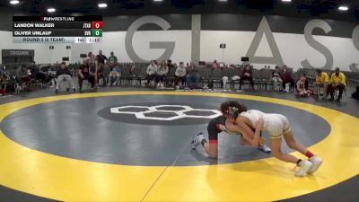 70 lbs Round 5 (6 Team) - Landon Walker, Junior Terps Xtreme vs Oliver Umlauf, Steel Valley Renegades Wrestling Club