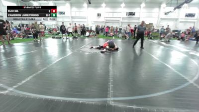 118 lbs Quarterfinal - Elio Gil, IL vs Cameron Underwood, No STATE