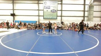 35 lbs Rr Rnd 1 - Kaygan Walton, Okie Girls - W vs Addison Nardella, PA West Yellow - W