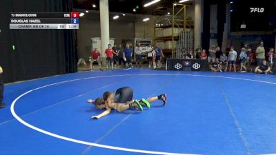 98 lbs Champ. Rd Of 16 - TJ Markijohn, Team PA vs Douglas Hazel