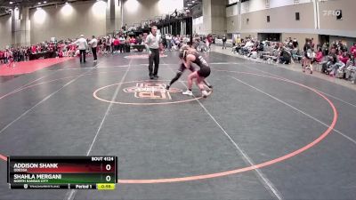 100 lbs Cons. Round 2 - Shahla Mergani, North Kansas City vs Addison Shank, Odessa