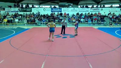 185 lbs Quarterfinal - Destiny Lacey, Hayden vs Angelina Miranda, Casa Grande Union High School