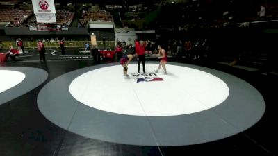 170 lbs Quarters - Emily Carvalho, Redwood High School Wrestling vs Marissa Guerrero, El Rancho High School Wrestling