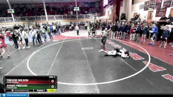 126 lbs Champ. Round 3 - Trevor Wilson, Lake Stevens vs Ayden Meehan, Timberlake