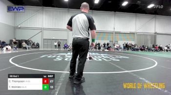 120 lbs Rr Rnd 1 - Champ Thompson, Untouchables 14U Blue vs Tyler Holmes, MOJO 14u