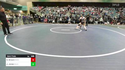 170 lbs Semifinal - Gavin Brown, Rocky Mountain vs Jzunie Jones, Mullen