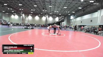 150A Cons. Round 2 - Juan Diego Valentiner, Bentonville West High School vs Zeke Moreland, Farmington