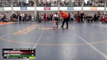 99-106 lbs Round 1 - Lillian McGuiggan, Bethalto vs Grace Aeschliman, Metamora Township High School