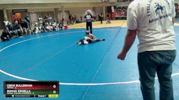 55 lbs Semis & 1st Wrestleback (8 Team) - Roman Kinsella, Dassel-Cokato-Litchfield vs Crew Bullerman, Adrian