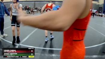 110 lbs Round 4 (8 Team) - Luke Mauch, FCA Hurricanes vs Hunter Kapitula, Mat Assassins Red