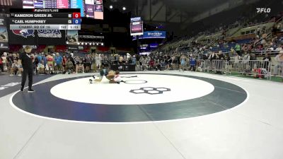 138 lbs Champ. Rd Of 16 - Kameron Green Jr., NE vs Cael Humphrey, CA