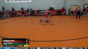 152 lbs Cons. Round 2 - David Karam, Solon vs Conner Parker, Williamsburg