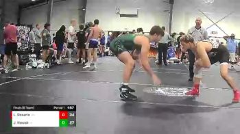 195 lbs Finals (8 Team) - Jakob Nowak, Steel Valley Renegades vs Luis Rosario, White House