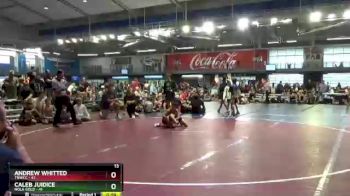 70 lbs Placement Matches (16 Team) - Andrew Whitted, TNWCC vs Caleb Juidice, NOLA Gold