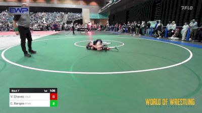 70 lbs Round Of 16 - Vayda Chavez, Gold Rush Wrestling Academy vs Cecilia Bargas, Atwater Wrestling