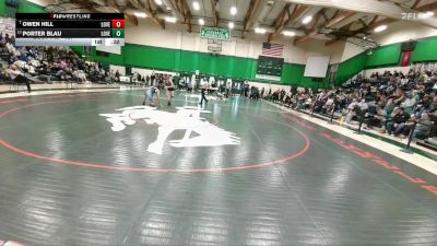 157 lbs Cons. Round 3 - Owen Hill, Lovell vs Porter Blau, Lovell