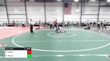 132 lbs Consi Of 32 #2 - Michael Volek, NJ vs Sawyer Young, PA