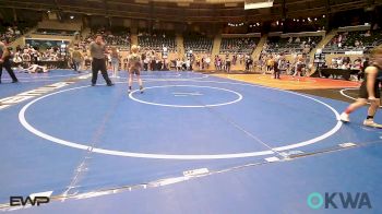 61 lbs Consi Of 8 #1 - Garrett Doyle, Cowboy Wrestling Club vs Bryer Williams, Locust Grove Youth Wrestling