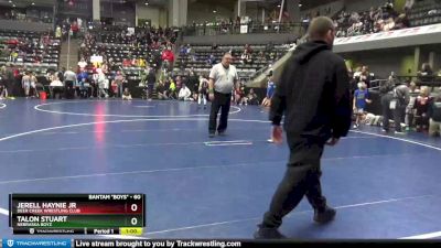 60 lbs Cons. Round 4 - Jerell Haynie Jr, Deer Creek Wrestling Club vs Talon Stuart, Nebraska Boyz