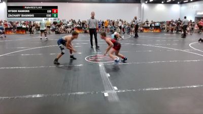 85 lbs Round 2 - Ryder Hankins, Backyard Brawlers Midwest vs Zachary Baginski, FL Scorpions Wrestling Club