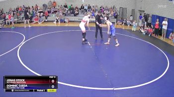 126 lbs Champ. Round 2 - Jonas Stock, All-Phase Wrestling vs Dominic Ojeda, Hillsboro Mat Club