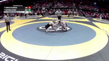 D2-106 lbs Cons. Round 1 - Hayden Jones, Brookville vs Vince Coleman, Zanesville