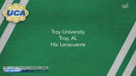 Troy University [2026 Small Coed Division IA - Game Day Semis] 2026 UCA & UDA College Cheerleading and Dance Team National Championship