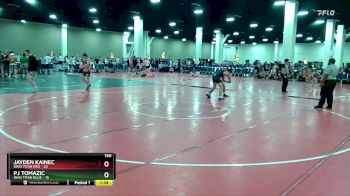 150 lbs Round 2 (16 Team) - Pj Tomazic, Ohio Titan Blue vs Jayden Kainec, Ohio Titan Red