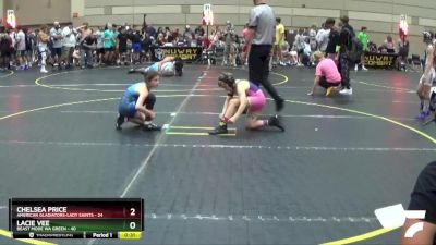 75 lbs Placement - Khloe Capper, Ragin Raisins WC vs Eliana Harper, Ares