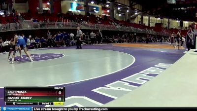 126 lbs Round 1 (16 Team) - Gaspar Juarez, Schuyler vs Zach Masek, Lincoln East