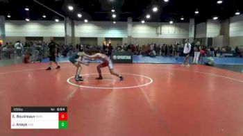 120 lbs Consolation - Ethan Boudreaux, Rebel Wrestling Club vs Jordan Anaya, Arizona