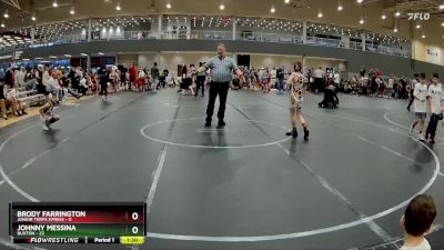 64 lbs Round 1 - Johnny Messina, Buxton vs Brody Farrington, Junior Terps Xpress