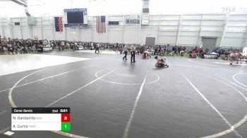 109 lbs Consolation - Nick Gandarilla, War Wc vs Alex Curtis, Torotech WC