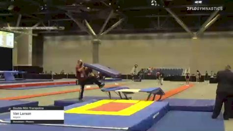 Van Larson - Double Mini Trampoline, Aspire - 2021 USA Gymnastics Championships